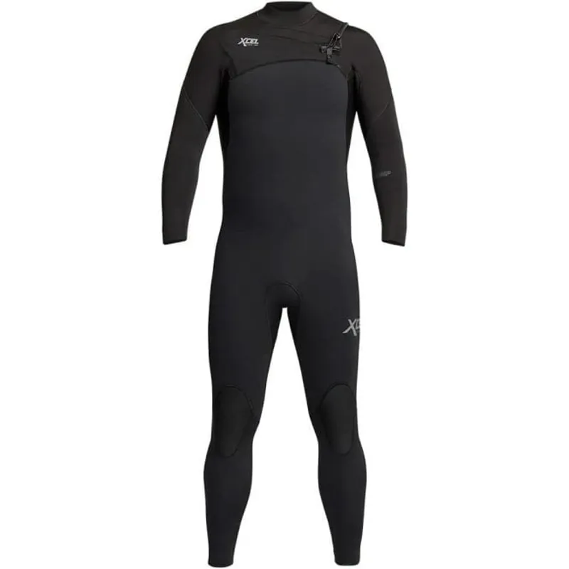 Xcel Mens Comp 5/4mm Chest Zip Wetsuit Black